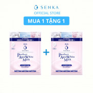 [MUA 1 TẶNG 1] Mặt nạ dưỡng da trắng hồng Senka Perfect Aqua Extra White Mask 23g